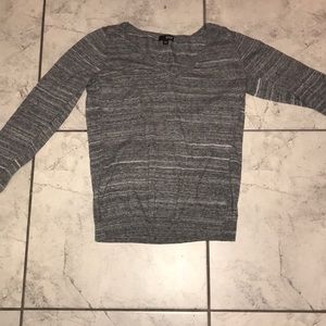 Grey long sleeve sweater